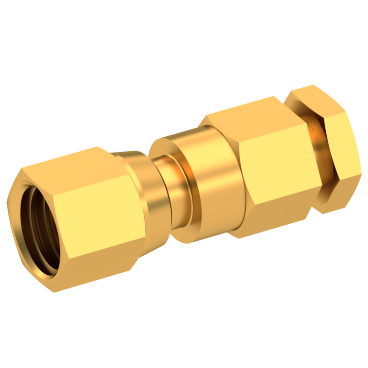 SMC / STRAIGHT PLUG FEMALE CLAMP TYPE FOR 2.6/50 S CABLE GOLD