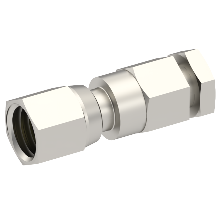 SMC / STRAIGHT PLUG FEMALE CLAMP TYPE FOR 2/50 D CABLE NICKEL