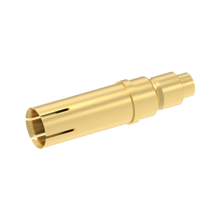 Size 9 Socket Coaxial contact for RG316 KX22 ECO316 cable - Non environmental -  (DSX 404 SERIES)  
