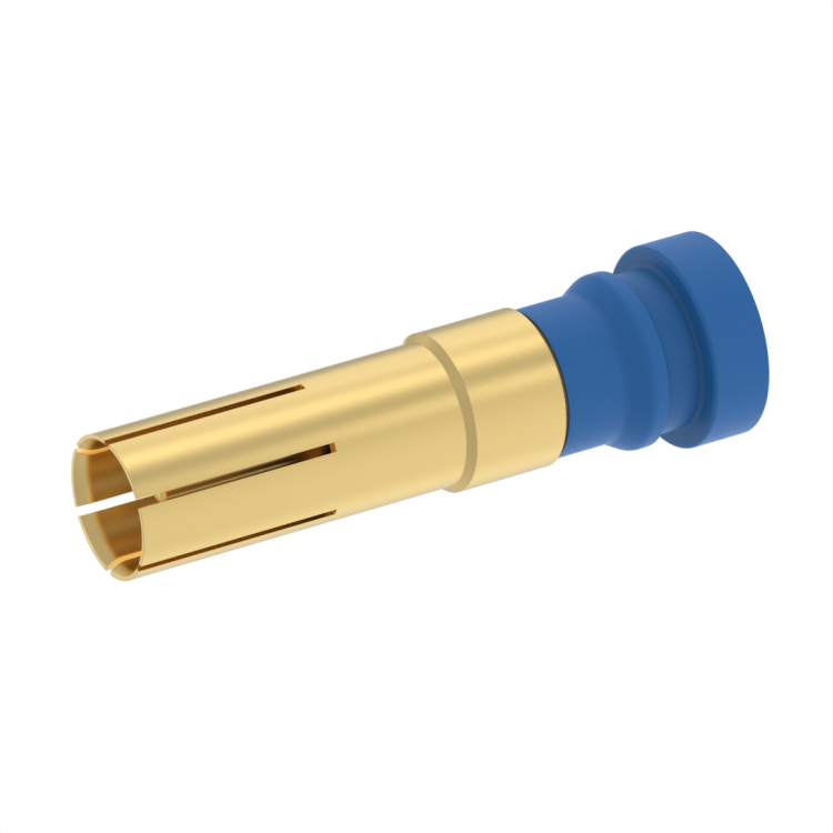 Size 9 Socket Coaxial Contact for RG223  RG142  RG400 KX23 Cable - Environmental C8/T8 (DSX MIL SERIES)  