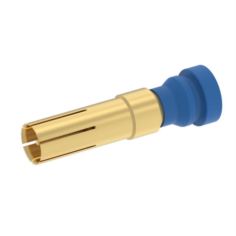 Size 9 Socket Coaxial Contact for RG180  RG195 Cable - Environmental C8/T8- (DSX MIL SERIES)  