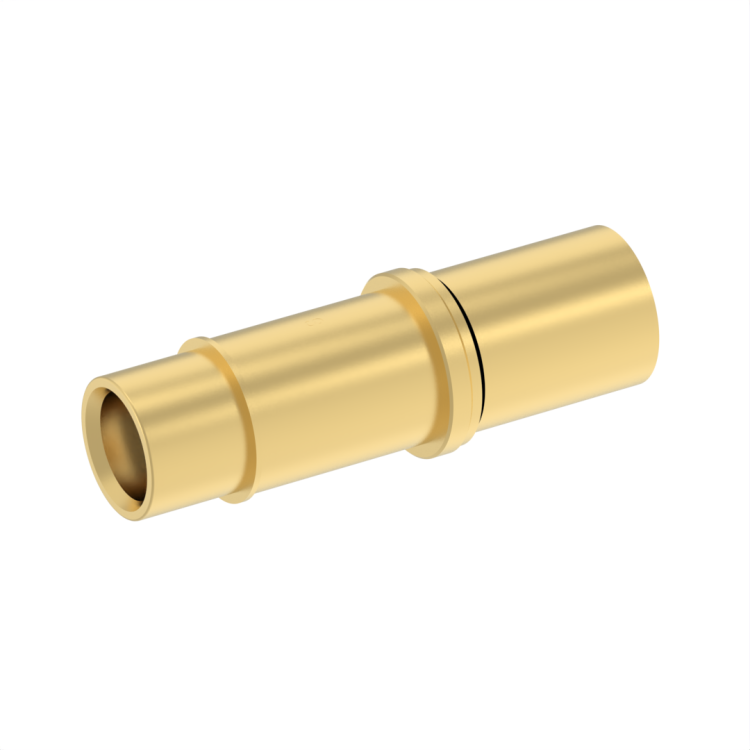Size 3 Socket Coaxial contact for RG213 cable - Non environmental - (DSX MIL  SERIES)