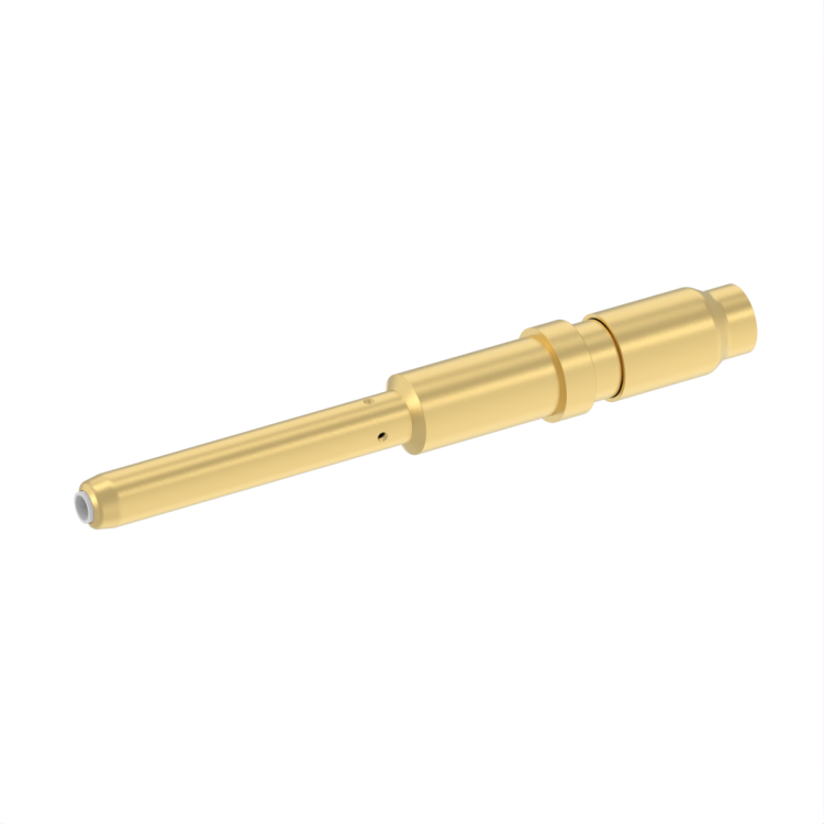 Size 15 Pin Coaxial contact for RG178 cable - (DSX 404 & MIL SERIES)