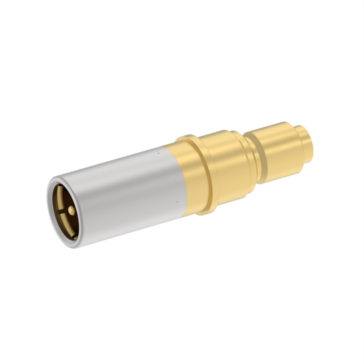 Size 8 Socket Coaxial contact for RG316 RG179 KX22 ASNE0639XY cable - (BPX NSX QR SERIES)