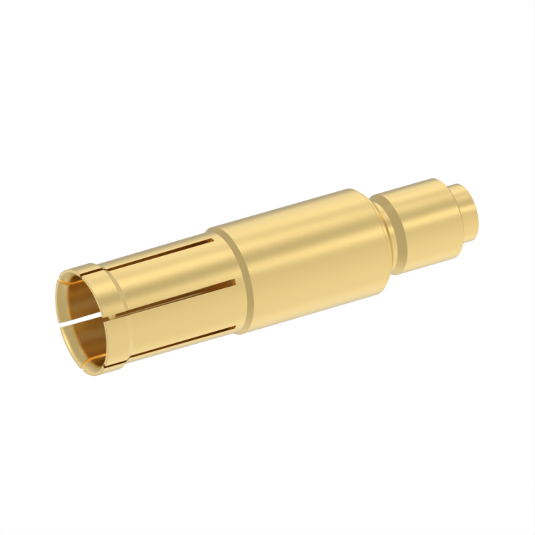 Size 5 Socket Coaxial contact for ASNE0633WG (Airbus)RG178KX21 cable - Non environmental - ARINC 600 (NSX SERIES)