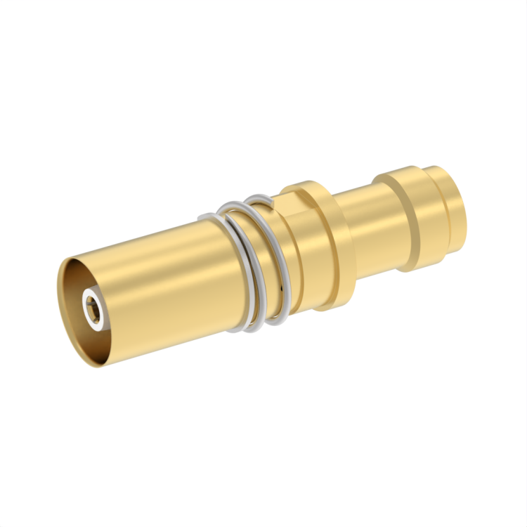 Size 1 (T CAS) Socket Coaxial Contact with TNC Adapter - Non Environmental - ARINC 600 (NSX SERIES)
