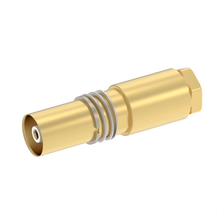 Size 1 (T CAS) Socket Coaxial contact for RG225RG393 cable - Non environmental - ARINC 600 (NSX SERIES)