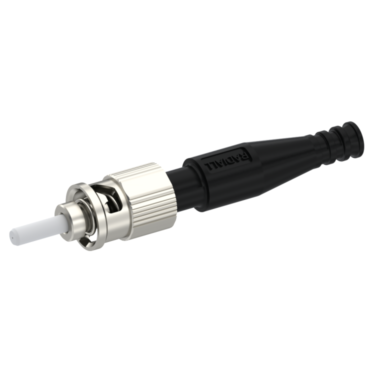 ST plug MM128µm for cable 2,7mm to 3mm (secure crimping)