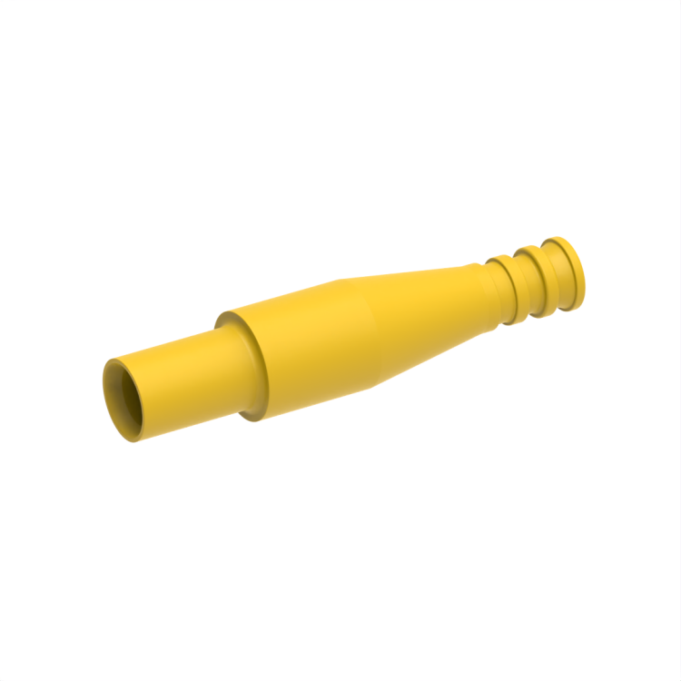 Yellow boot for SC, FC & ST plug, cable 3mm
