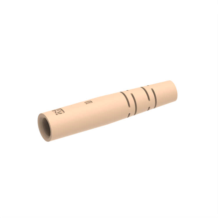 Beige boot for LC plug, cable 2mm