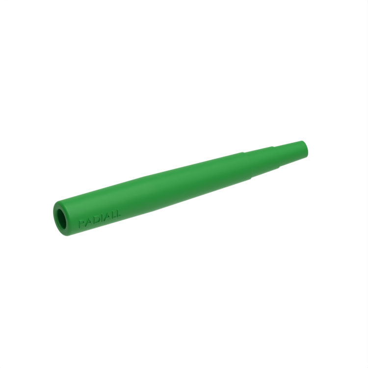 Green boot for LC plug, cable 2/3mm