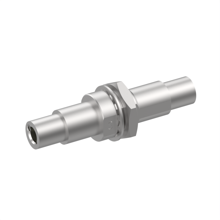 LuxCis® ARINC 801 simplex adaptor with zirconia alignment sleeve, straight type