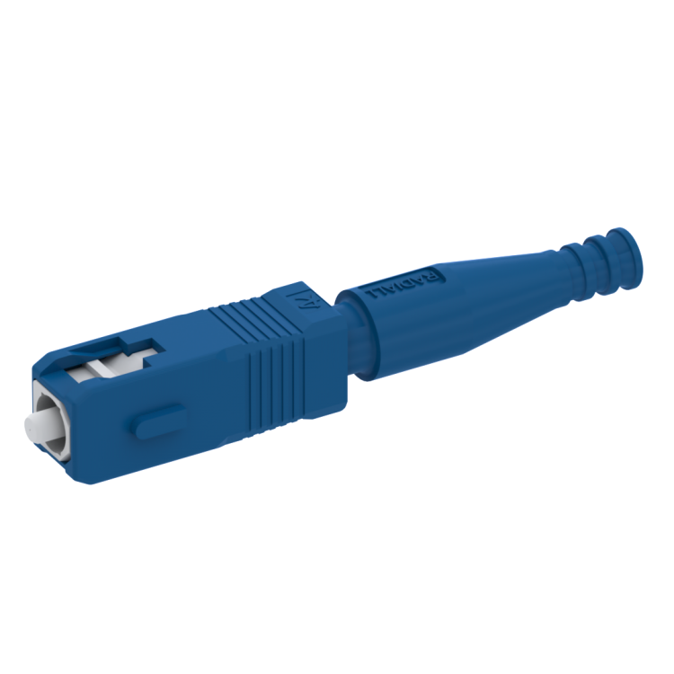 SC PC simplex plug SM126µm for cable 2mm
