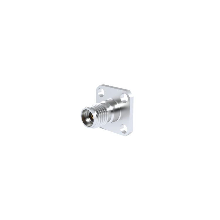 SMA 2.9 / SQUARE FLANGE FEMALE RECEPTACLE FOR PIN 0.3MM