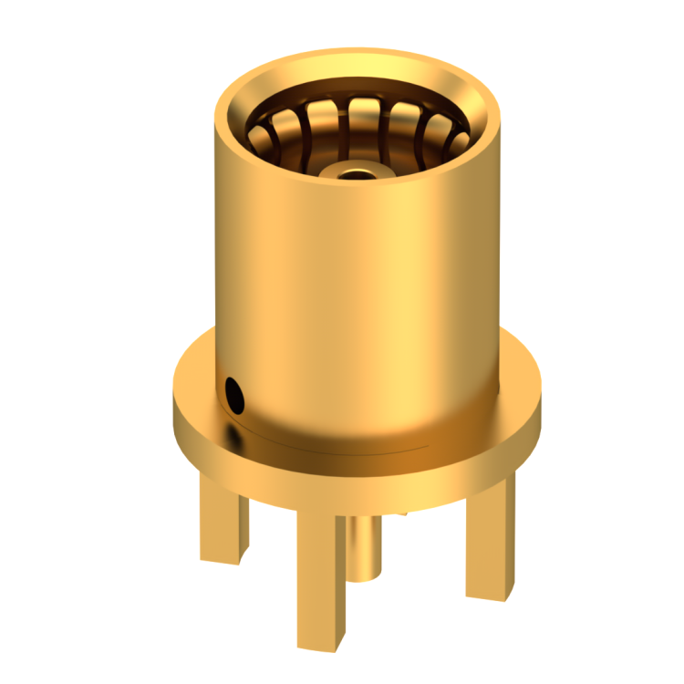 BMA / STRAIGHT JACK RECEPTACLE FOR PCB SOLDER LEGS
