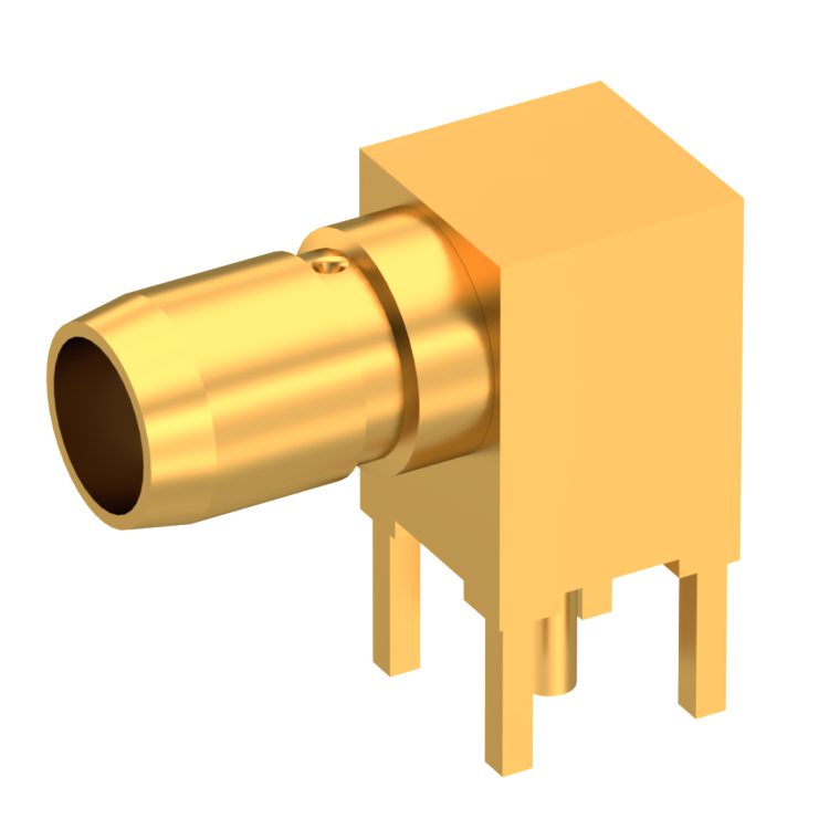 BMA / RIGHT ANGLE RECEPTACLE FOR PCB SOLDER LEGS