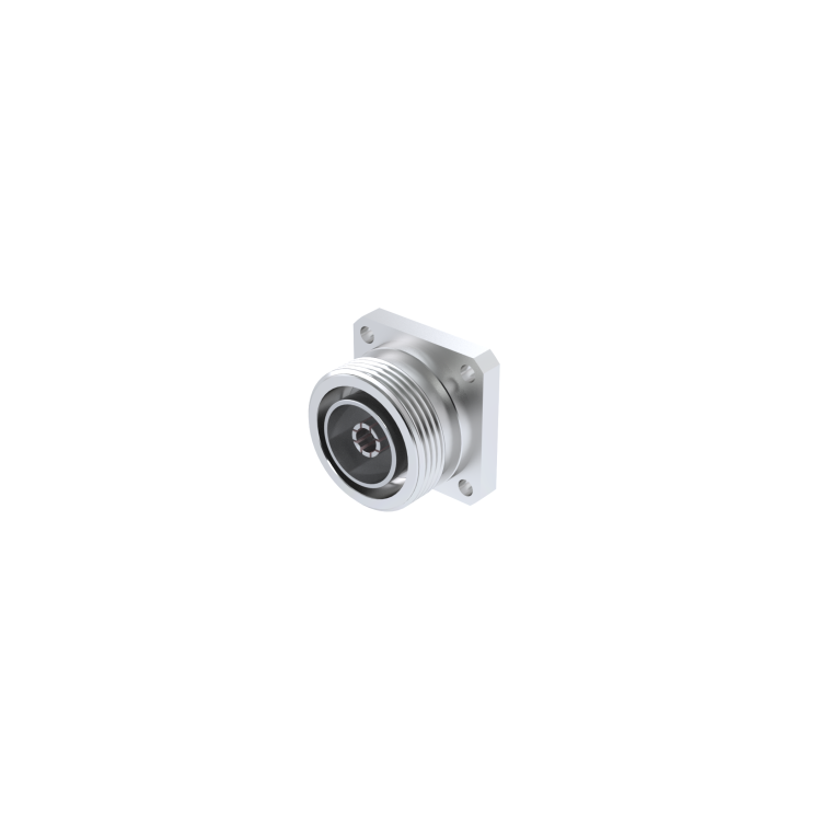 7-16 / SQUARE FLANGE RECEPTACLE M3 REAR MOUNTING