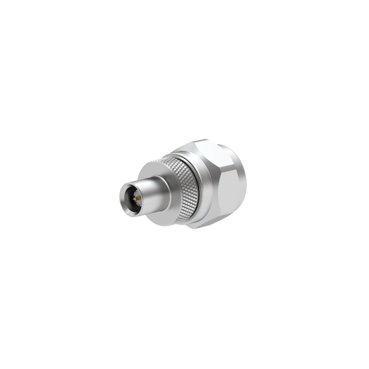 N MALE - SMA MALE PUSH-ON STRAIGHT ADAPTER