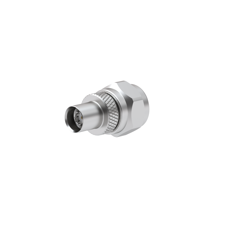 N MALE - SMA FEMALE PUSH-ON STRAIGHT ADAPTER