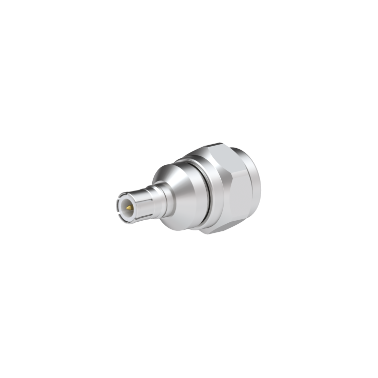 BNC MALE PUSH-ON - N MALE STRAIGHT ADAPTER