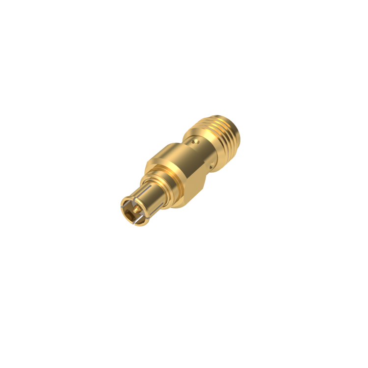SMP-MAX SNAP MALE - SMA FEMALE STRAIGHT ADAPTER