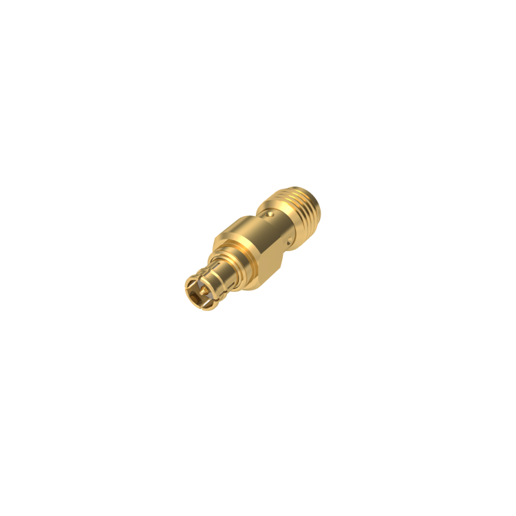 SMP-MAX SNAP MALE - SMA FEMALE STRAIGHT ADAPTER
