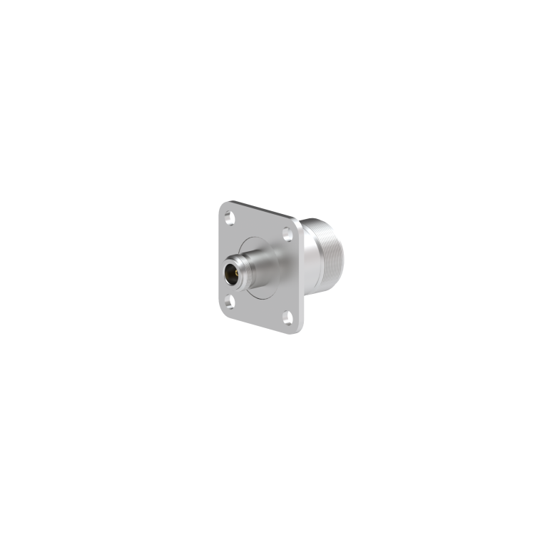 N FEMALE - LC FEMALE SQUARE FLANGE STRAIGHT ADAPTER