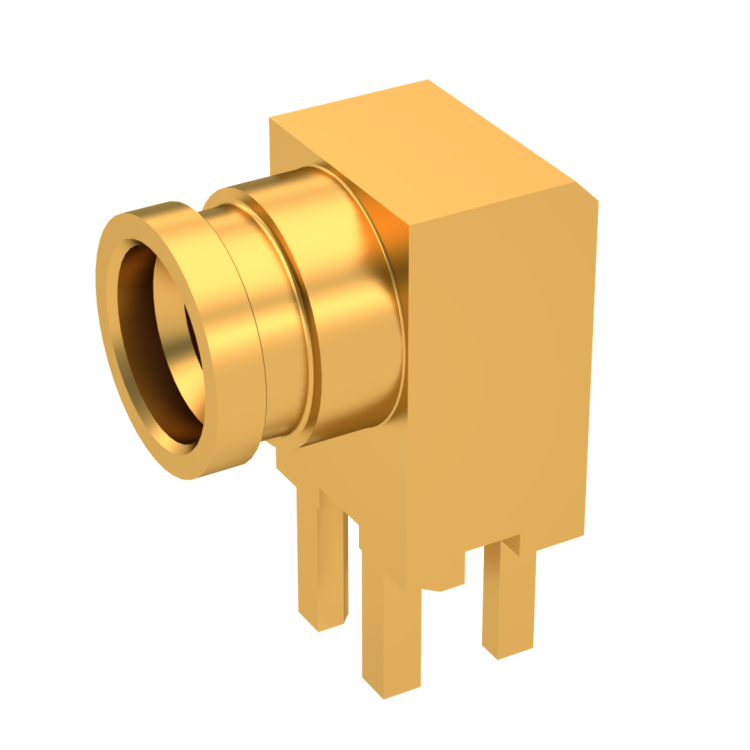 SMP-LOCK / MALE RECEPTACLE FOR PCB LIMITED DETEND