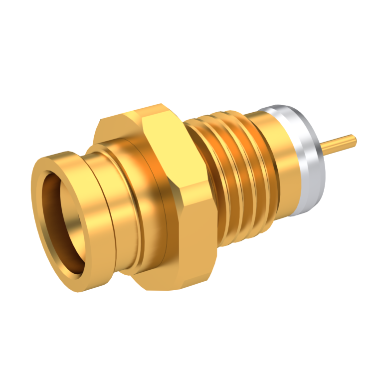 SMP-LOCK / STRAIGHT MALE HERMETIC RECEPTACLE THREAD-IN SLIDING CONTACT