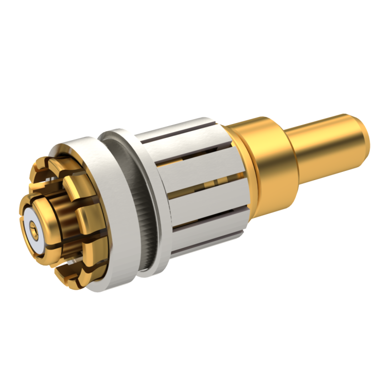 SMP-LOCK / STRAIGHT PLUG CRIMP TYPE HIGH TEMP RATED FOR CABLE 2.6/50 S
