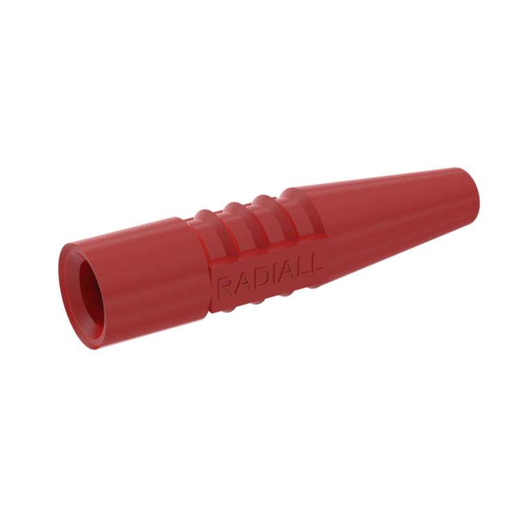 ACCESSORY / RED SLEEVE PROTECTOR CABLE DIA 2.6 - PACK 10