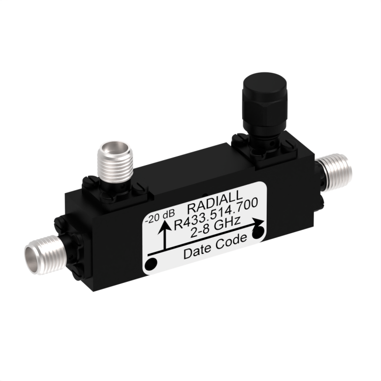 COUPLER: SMA 2-8GHZ 20DB (thickness 10mm)