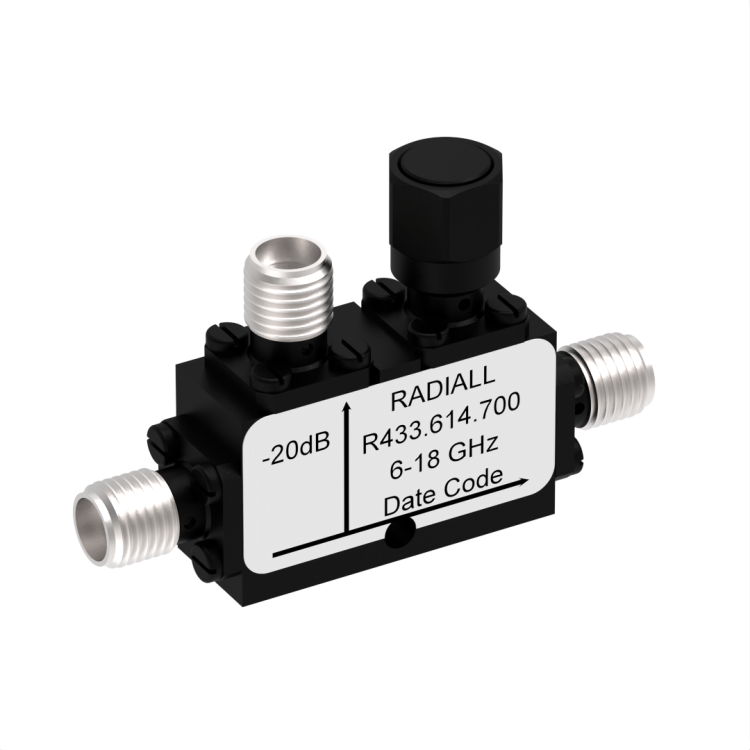 COUPLER: SMA 6-18GHZ 20DB (thickness 10mm)