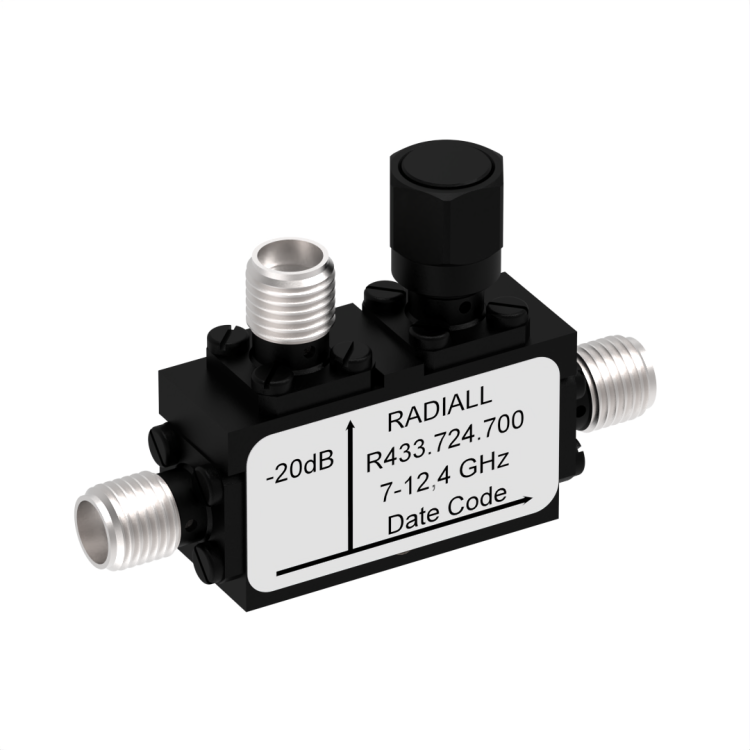 COUPLER: SMA 7-12.4GHZ 20DB (thickness 10mm)