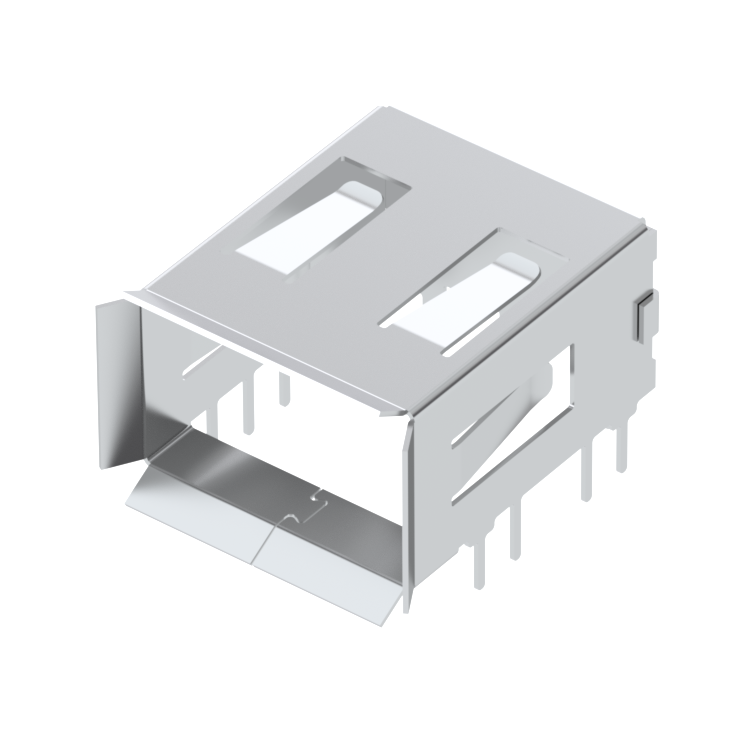 OCTIS RIGHT ANGLE SFP CAGE PIN IN PASTE BY TRAY
