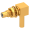 SMC / RIGHT ANGLE JACK MALE CRIMP TYPE FOR 2/50 S CABLE GOLD