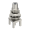 SMC / STRAIGHT JACK RECEPTACLE MALE NICKEL