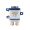 DPDT Ramses N 3GHz Latching Self-cut-off 12Vdc Diodes D-sub connector with bracket