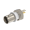 BNC / INSULATED BULKHEAD JACK RECEPTACLE FR. MOUNT. WITH SOLDER POT CONTACT + TAG