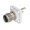 TNC / INSULATED SQUARE FLANGE JACK RECEPTACLE WITH SOLDER POT CONTACT