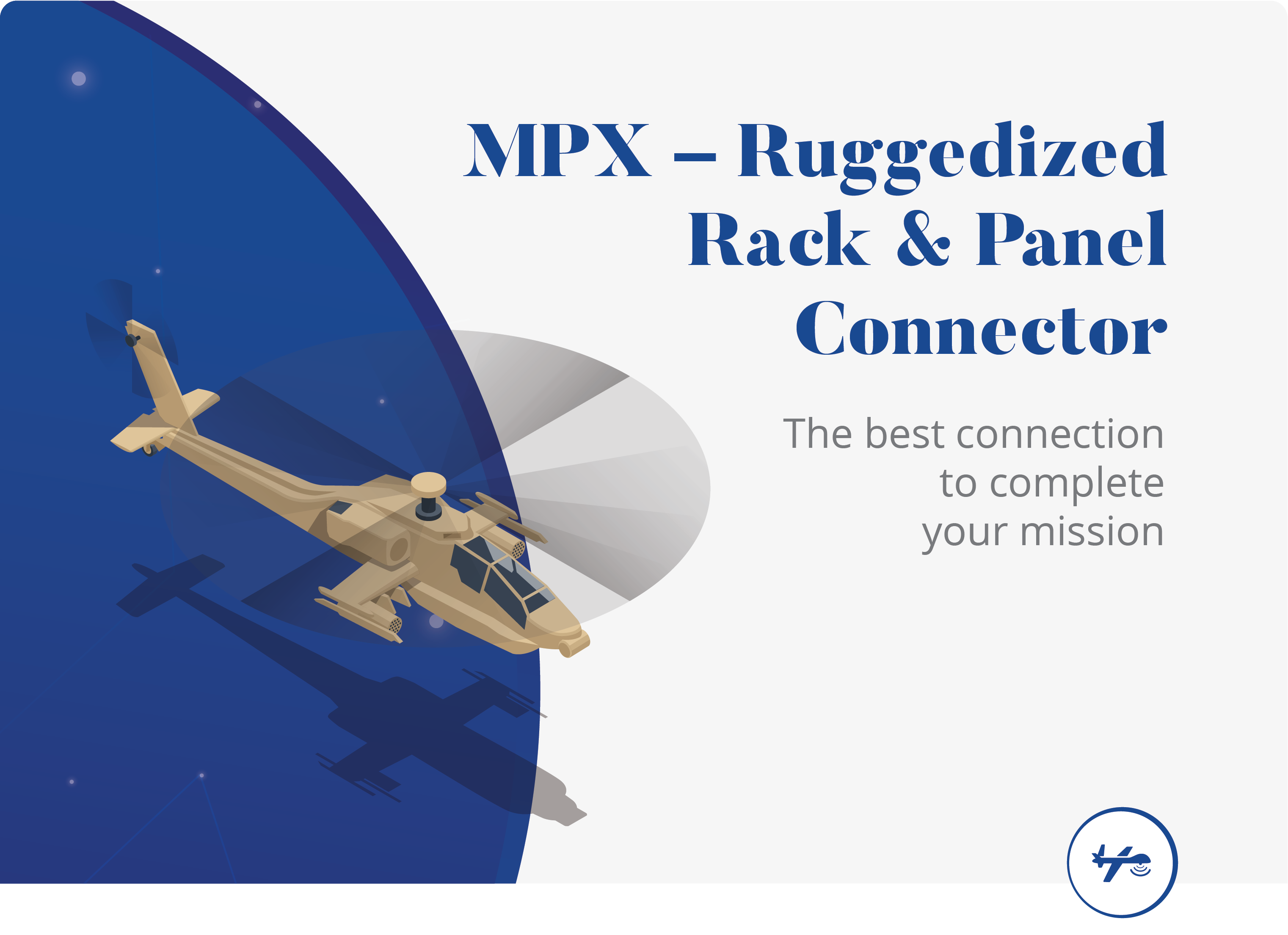 MPX: Ruggedized Rack & Panel Connector
