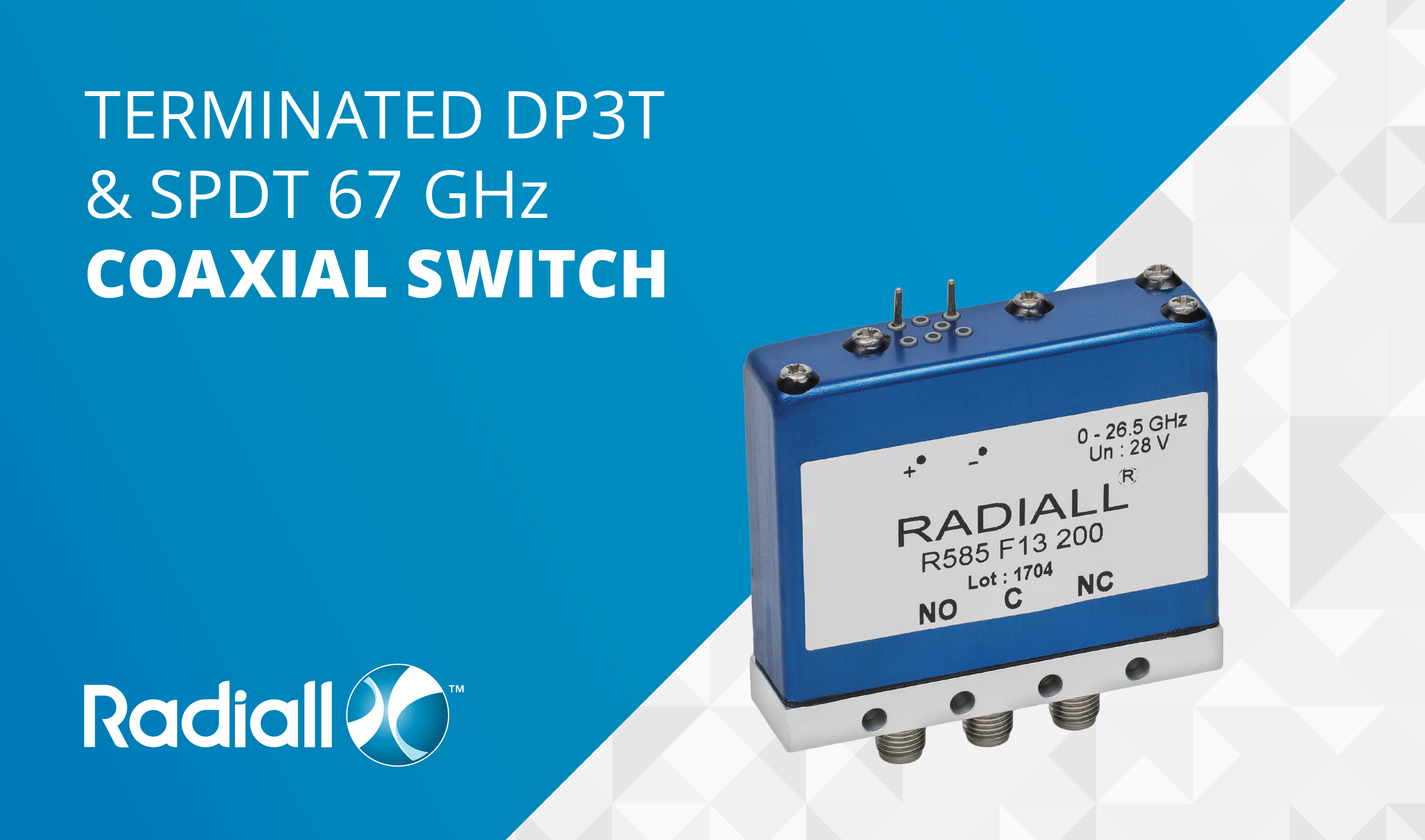 Social Media - DP3T & SPDT 67GHz Terminated Coaxial Switch