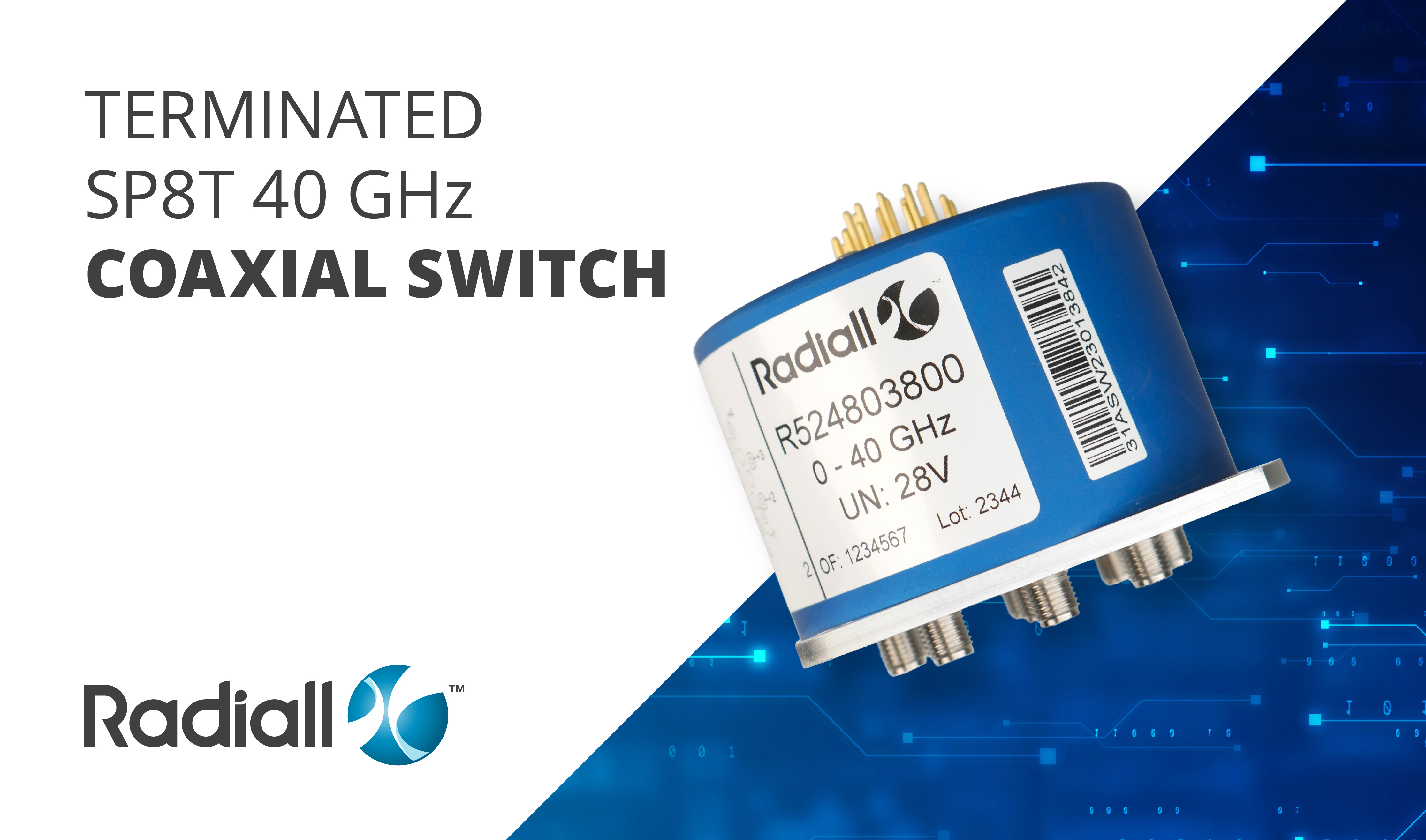 Social Media - Terminated SP8T 40 GHz