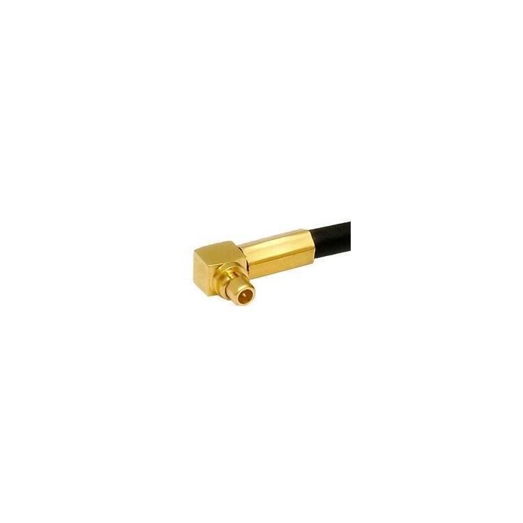 Nonmagnetic MMCX microminiature snap-on connectors