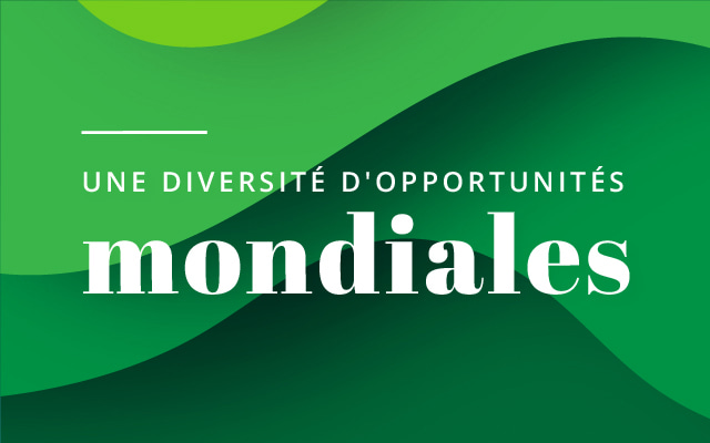 Opportunités de carrière